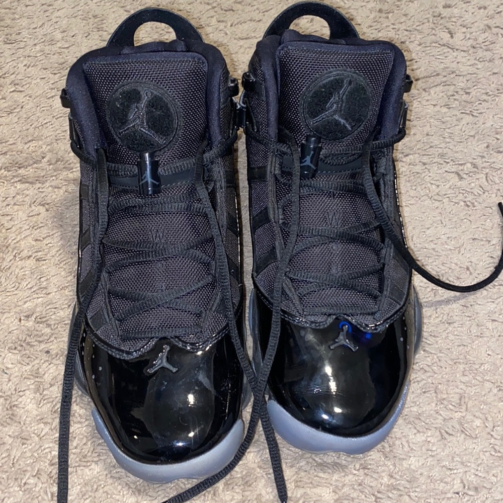 Jordan 6 rings black